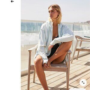 NWT free people All Your Love Solid Hoodie XS